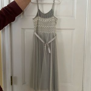 Pristine condition. Bought at Nordstrom. Beautiful girls dress worn once.